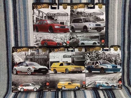 Hot Wheels Premium Fast Wagons