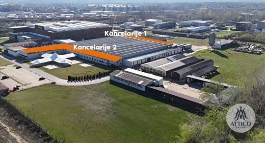 Izdavanje kancelarijskog prostora – radna zona jug