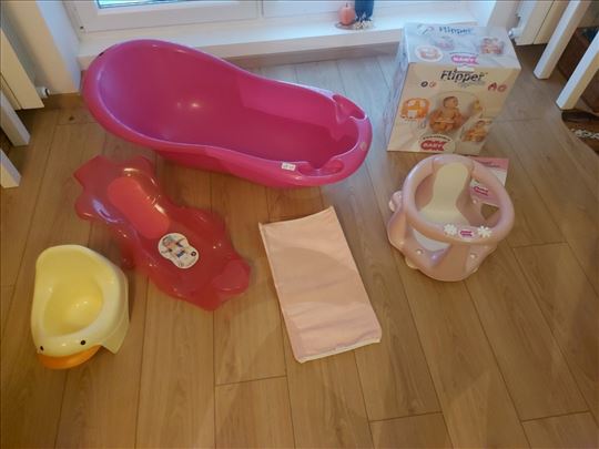 kadica za kupanje sa dodacima