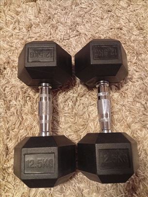 Hex bućice 2 x 12.5 kg