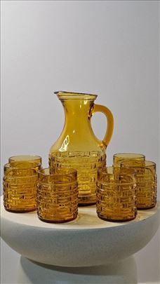 Italijanski ćilibar vintage set