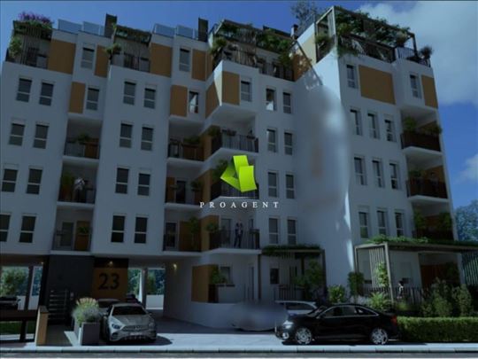 Jednoiposoban stan sa PDV-om u modernom stambenom 