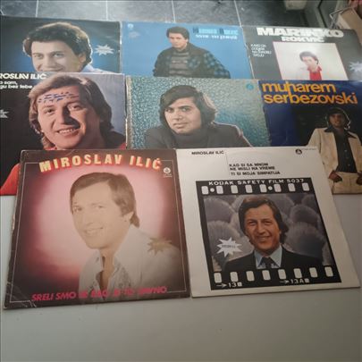 LP ploče gramofonske lot veći broj narodna muzika