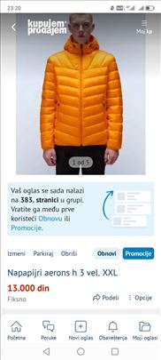 Napapijri aerons h 3 vel. XXL