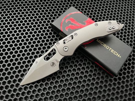 Нож Microtech Borka Stitch Titan Ram Lok