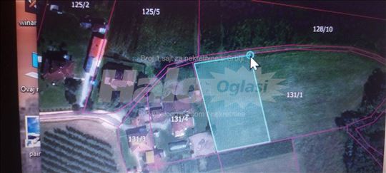 Prodaje se plac mesto Viljuša kod Čačka