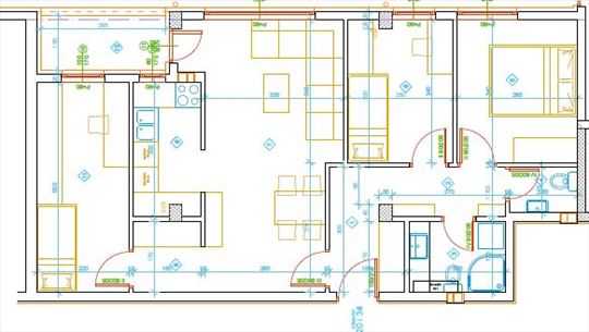 Troiposoban stan u kvalitetnoj novogradnji sa PDV-