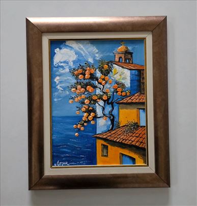 Ulje na platnu - Miris juga, prelepa slika!