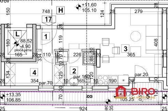 ---NOV jednoiposoban stan 36 m2---
