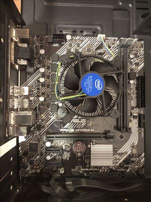 Asus Prime H410M-K + Pentium Gold G6400 + Kućište