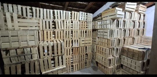 Drvene gajbice jednoredne dvoredne troredne