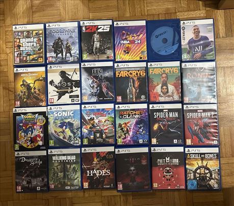 Igrice za ps4/ ps5 konzole 