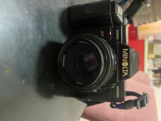 Minolta 7000 AF + blic