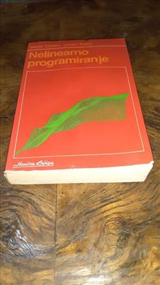 Nelinearno programiranje - Sanjo Zlobec, Jovan Pet