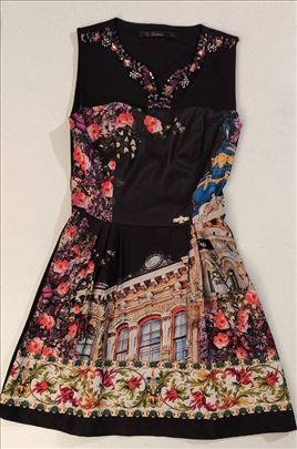 Raw: Vintage Glamour haljina – Unikatni spoj umetn