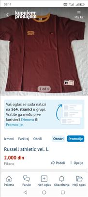 Russell athletic vel. L