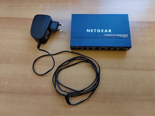 Netgear GS108 v3 8-Port 10/100/1000 Gigabit Ethern