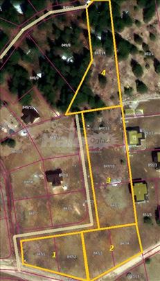 Placevi na Tari - Sekulić-  4 placa