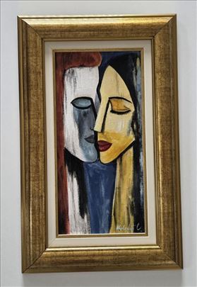 Ulje na platnu - Spoj suprotnosti, prelepo!