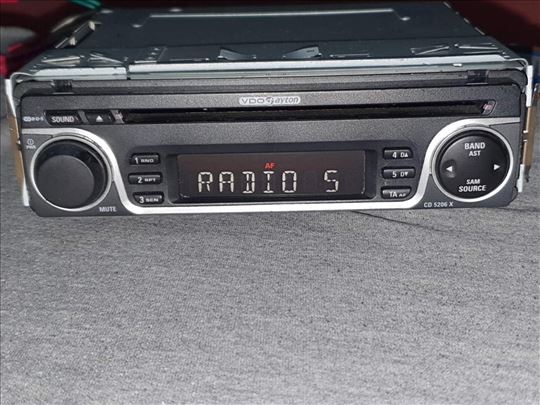 VDO Dayton CD5206X mp3 cd 4x35w auto radio