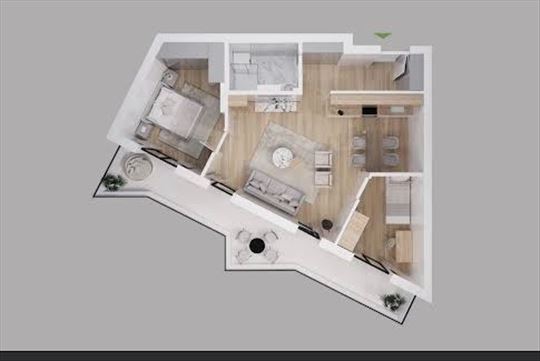 ---Nov LUX trosoban stan 56 m2+20 m2 terasa---