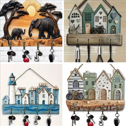 Drzaci za kljuceve, krpe 