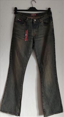 KILLAH Vintage "Dirty Wash" Farmerke - NOVO! 