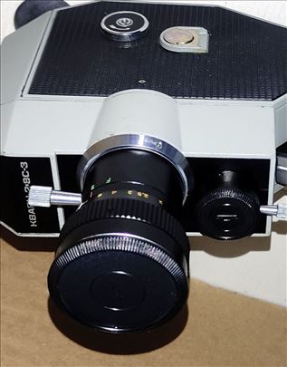 Kvarc 3 ( 2 x super 8 ) kino kamera