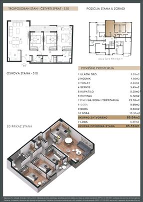 Lux novogradnja na Čuburi ID#135770