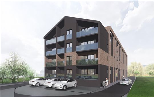 Novogradnja, dvosoban stan 50,51m2, Nova Pazova