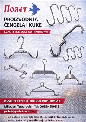 Prohromske čengele - za sve namene, ručna izrada