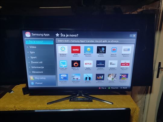  Samsung 3d ue46d6770ws ful hd 400hz perfektan 