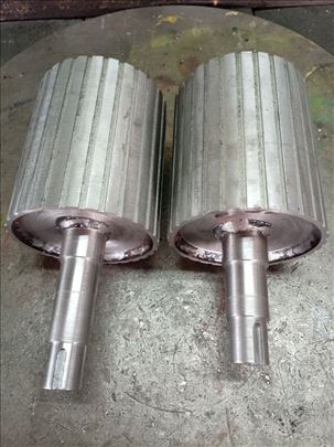 Valjci za krckalicu za lesnike