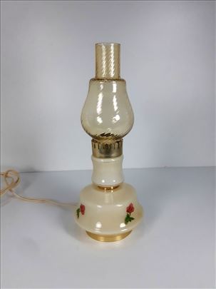 Vintage 60e staklena lampa