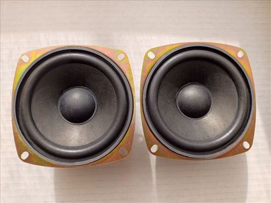 Zvucnici novi 50W/25W x 2 prave snage sa gumenom 
