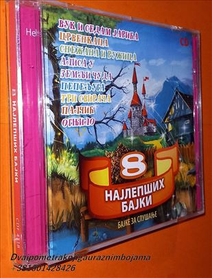 8 najlepših bajki Vuk i sedam jarića Palčić