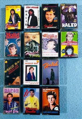 Halid Muslimović/Hasan Dudić-14 albuma-kaseta