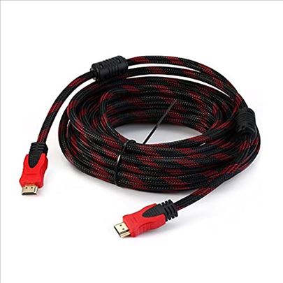 Hdmi kabal na hdmi 10m crno/crveni ( AV53 )