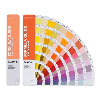 Pantone Formula Guide c+u Set ton karta