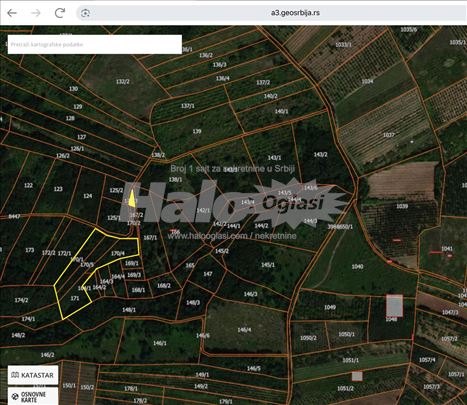 Prodaja, njiva, Zaklopaca, Grocka