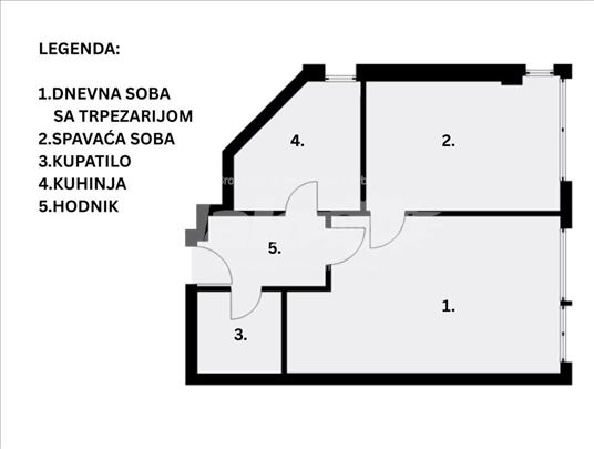 Udoban i svetao stan kod Starog merkatora