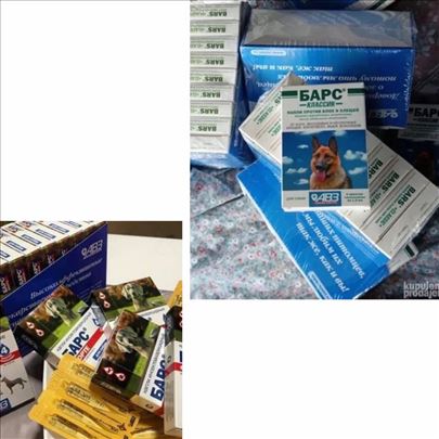 Na prodaju ruske BARS ampule za pse