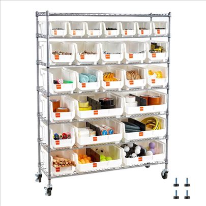 Pokretni Regal Police Sa 26 Kutija Organizer Alata