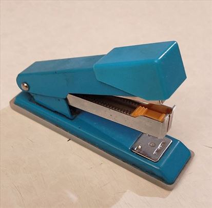 Retro Heftalica za papir – Jarko plava 