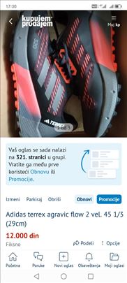 Adidas terrex agravic flow 2 vel. 45 1/3 (29cm)