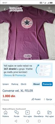 Converse vel. XL FELER