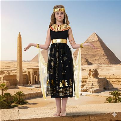 Kleopatra Faraonka Egipcanka kraljica haljina kost