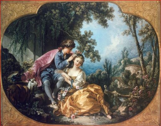 Komplet za Wiehler Junges Paar im Frühling nr.3517