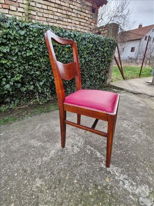 Kvalitetne 4 stolice bordo boje