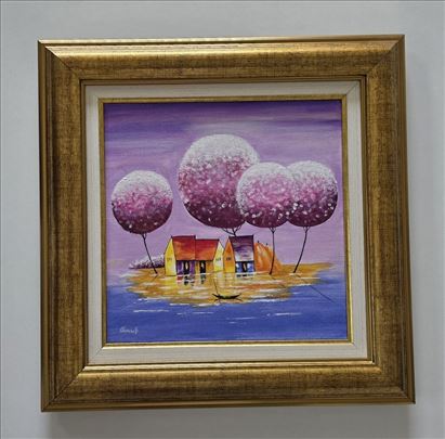 Mala luka maste - akril na platnu. Prelepo!